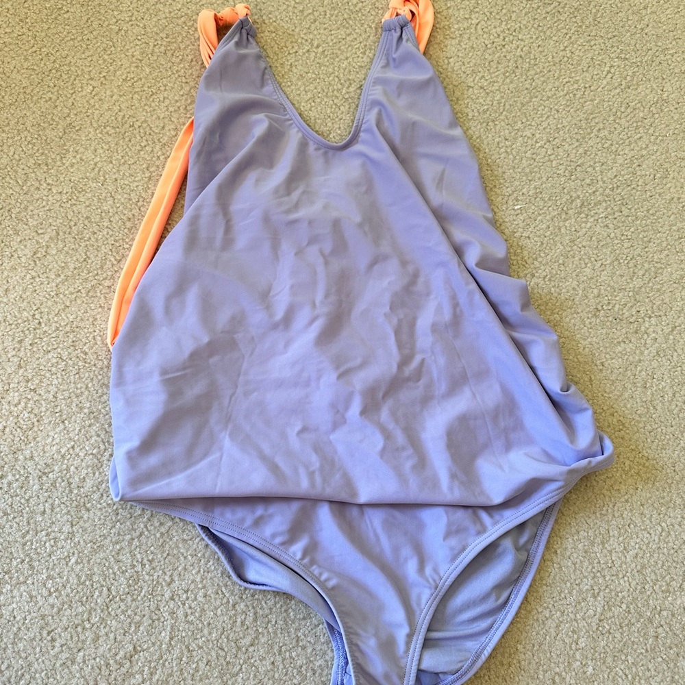 Lavender Maternity Swimsuit - never worn